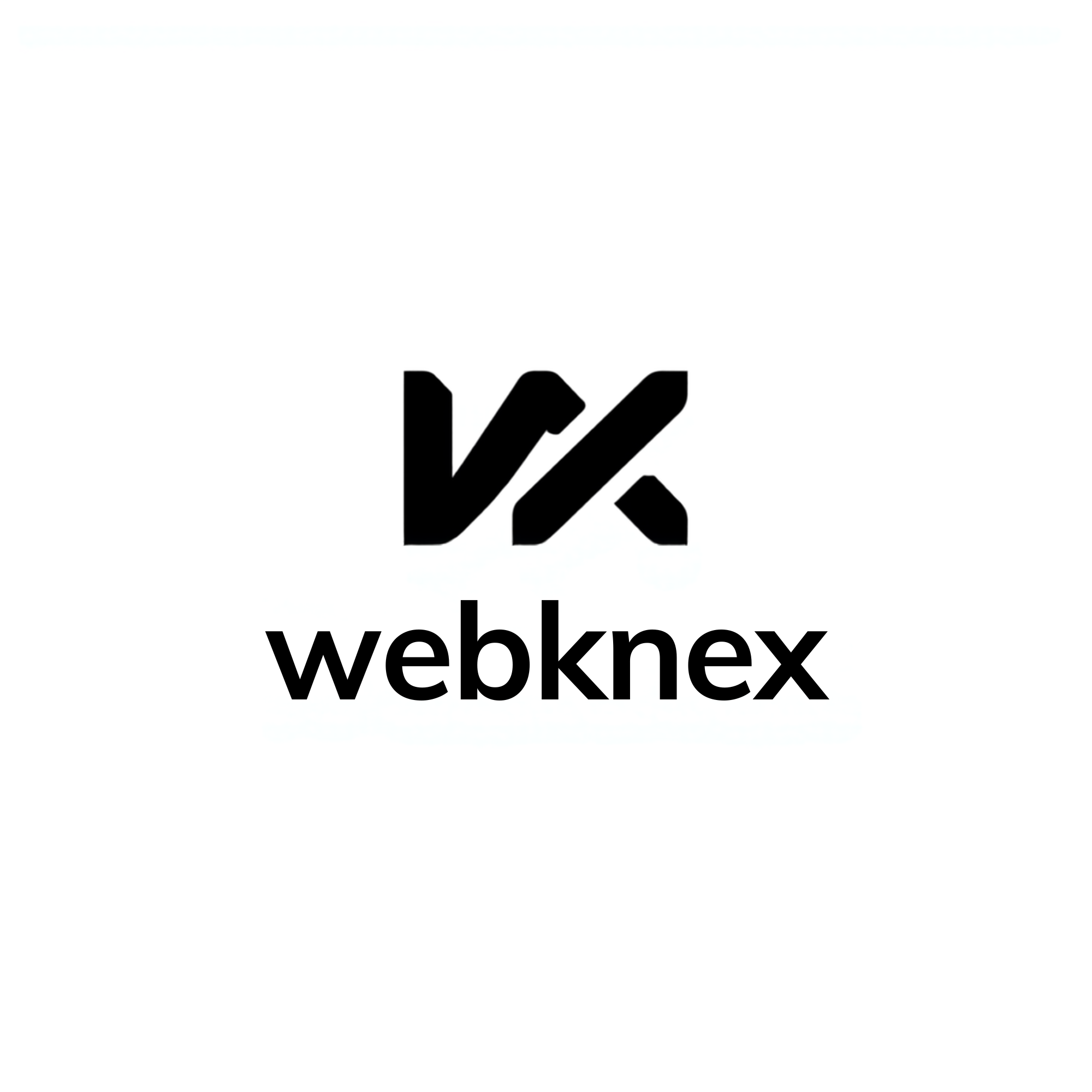 interlocking w and k logo for webknex